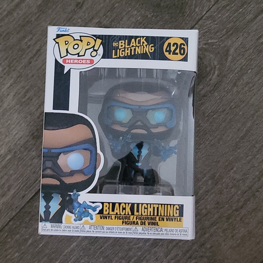 (J22) Funko Blank Lighting vinyl